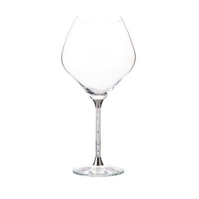 China Professional Clear Glass Custom Glass Supplier Wine Red Wine Goblet Custom Logo for sale