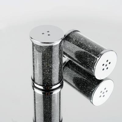 China Wedding Gift Stainless Steel Salt and Pepper Shakers Wedding Guest Gifts Kitchen Seasoning Bottle for sale