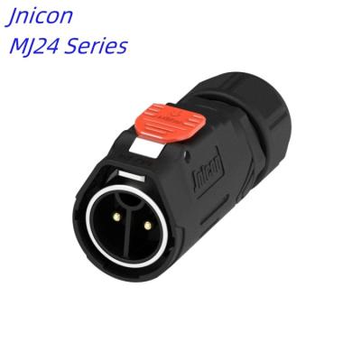 China Automotive High quality Model MJ24 power Connector 2/4/5 Pin Male&Female Waterproof Wire Harness Electric Terminal connector for sale