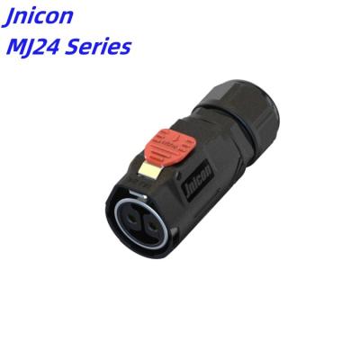 China Automotive Factory sell Custom Waterproof Electrical Industrial Connectors  MJ24  3 4 5 Pin Male Female Cable Connector for sale