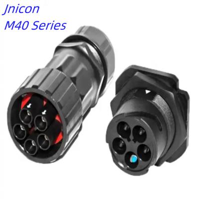 China Power Hot sell M40 Industrial Waterproof Aviation Connector 2-5core New Energy Vehicle Waterproof Connector wholesale price for sale