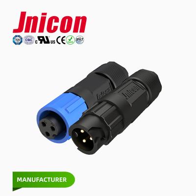 China Automotive M12 Push Locking Sensor Waterproof Connector Power Signal Connectors for Medical Equipment for sale