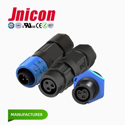 China Automotive IP67 Outdoor Electrical Connector 2 3 4 5 Pin Male Pole Female Socket for Stage lighting for sale