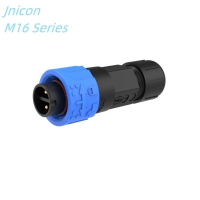 China Power Custom Waterproof Cable M16  M23 Pvc Wire Male Female 3 4 5 6 8 Pin Panel Mount Circular Sensor M16  Connector for sale