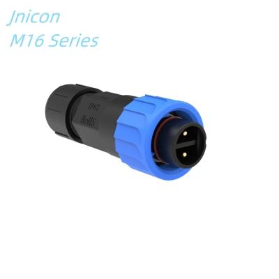 China Power Industrial Ip68  M16 M23 Waterproof Male Female Plug 3 4 5 6 8 Pin Cable Wire Circular Waterproof M16 Connector for sale