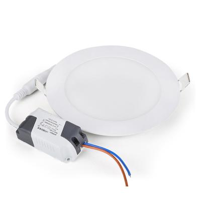 China Modern Die-Casting AL Super Bright Ultra Thin Design 6w 12w 18w 24w Hide Recessed Led Panel Light for sale