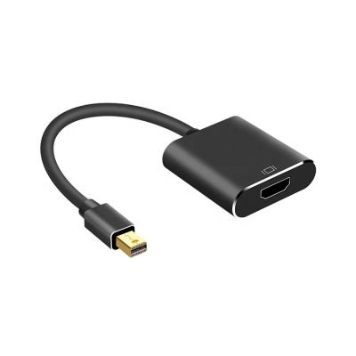 China COMPUTER Gold Plated Mini DP to HD Converter Mini Display Port DP Thunderbolt to HD Male to Female Adapter Cable for MacBook Pro Air for sale