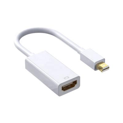 China COMPUTER Gold Plated 4K Mini DP DisplayPort Male to HD Female DP to HD Adapter Support 4K*2K Multi Monitors Output for sale