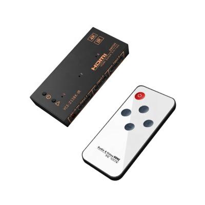 China High Speed ​​3x1 HD Switcher 4K HD Splitter 3 in 1 Ultra HD Changer with Infrared Cable Z13BK-IR Remote Controller for sale