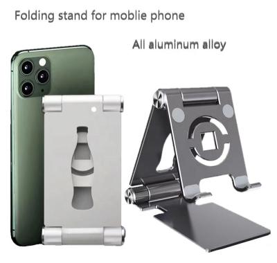 China Mobile Phone Stand Cell Phone Holder Smart Cell Display Adjustable Aluminum Flexible Desk Table Mobile Phone Holders For Ipads for sale