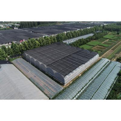 China Stable structure easily assembled factory price stable structure film agricultural film greenhouse on sale for sale