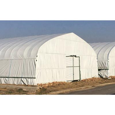 China Stable structure easily assembled deprivation agricultural lightweight blackout single-span greenhouses for sale for sale