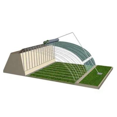 China Stable Structure Easily Assembled Muchen Brand Professional Manufacturer Agricultural Solar Thermostatic Greenhouses For Sale for sale