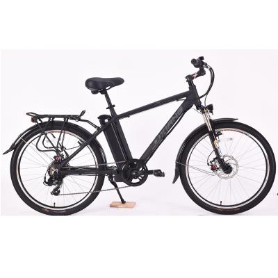 China Aluminum Alloy Mountain Bike 8 Speed ​​City Cycling Electric Bicycle 250W 36V 26