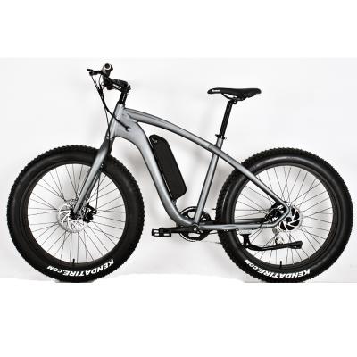 China Full Suspension Aluminum Alloy Mountain Bike Fat Tire Electric Bicycle for sale