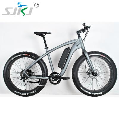 China Aluminum alloy 26inch 250w 36v fat tire mountain snow bicycle beach E electric bike for sale