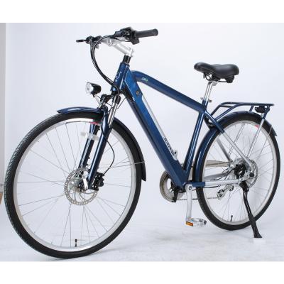 China 700C Street Bike Electric Mountain Bike E-Bike City Cycling Shimano 7 Class 250W. for sale