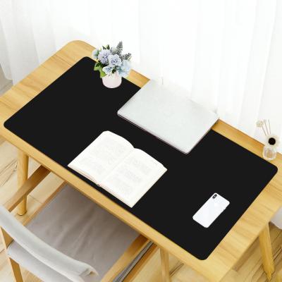 China High Quality Custom Logo Print XXL Hot Sale Eco-Friendly Waterproof Non Slip PU Leather Desk Pad Mouse Pad for sale