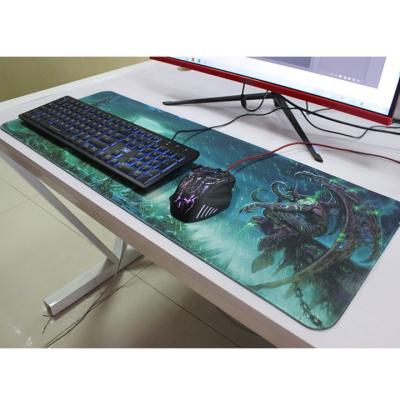 China XXL Eco Friendly Rubber Gaming Mouse Pad Playmat For Games for sale