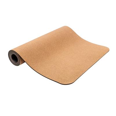 China China Yoga Mat Manufacturer Custom Organic Rubber Printing Bottom Eco Friendly Cork Yoga Mat For Exercise for sale