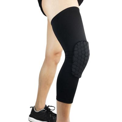 China Adjustable Adjustable High Compression Knee Brace Elastic Stabilizers Motor Knee Pad for sale