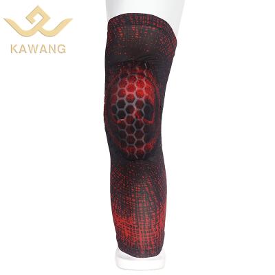 China 2021 Amazon High Elastic Factory High Elastic Knee Brace With Protective Elastic Knee Brace For Cycling for sale