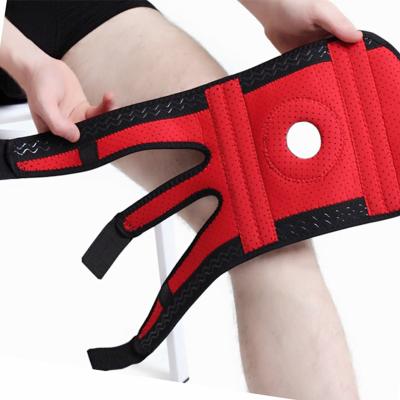 China Custom High Elastic High Elastic Compression Protector Gym Basketball Adjustable Knee Pad for sale