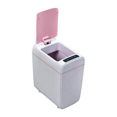 China Plastic Automatic Touchless Smart Trash Can Sensor Waste Bin for Home and Institution for sale