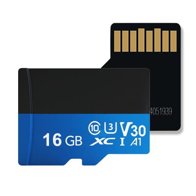 China Original Plastic Blue Micro Memorias SD Cards 16gb C10 U3 Tf 16gb Card 8gb 32gb 64gb 128gb 256gb Memory Card for sale