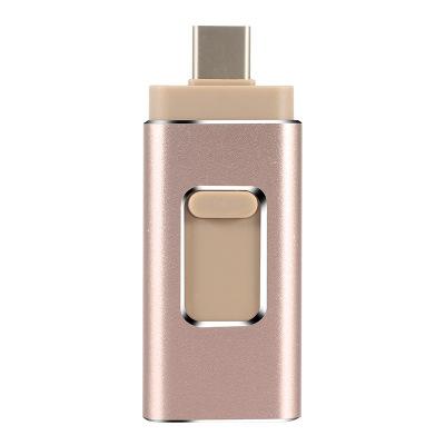 China Waterproof Metal Metal Cell Phone 4 In 1 Otg Usb 3.0 Flash Drives for sale