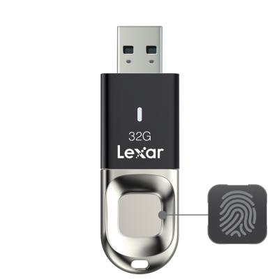 China Original Lexar Metal Usb3.0 Pen Drive F35 256gb 128gb 64gb 32gb With Fingerprint Recognition Metal Usb Flash Drive 150mb/s Pendrives for sale