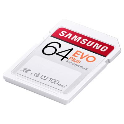 China Original DSLR EVO Plus SDXC 10 Uhs-i 100m/s SD Card 32gb 64gb 128gb 256gb Memory Card Normal Class For Camera for sale