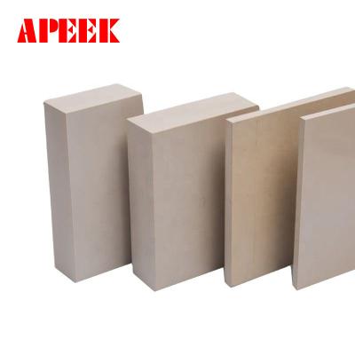 China Natuurlijke polyetheretherketon PEEK Hars Engineering Plastic Plate Plate 6mm-10mm Te koop