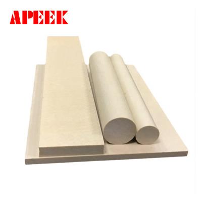 China Pure PEEK Resin Polyetheretherketone Engineering Plastic Rod Plate 8mm for sale