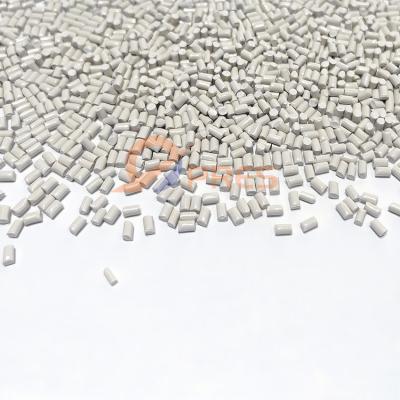 China Bulk Plastic Ceramic White Resin Polyetheretherketone PEEK Pellets Granules for sale