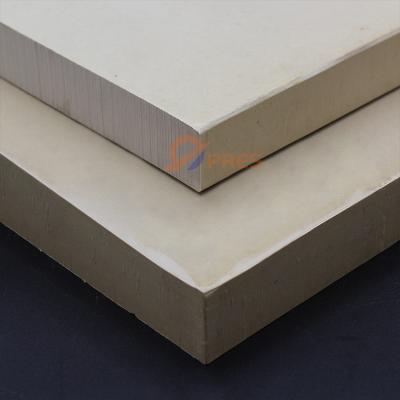 China 18mm Engineering Virgin Plastic PEEK Resin Sheet Material OEM for sale