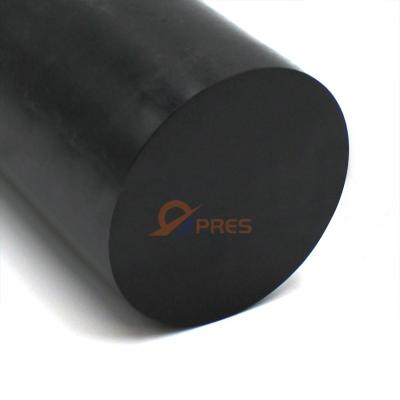 China Fibra de carbono semicristalina condutora PEEK Rod Material 450g Preto à venda