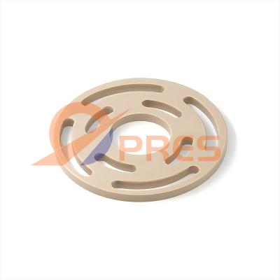 China Abrasion Chemical Resistance Engineering Plastic PEEK Parts Valve Plate OEM for sale