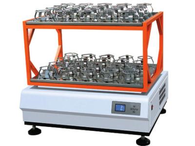 China Bottle Rotary Shaking Incubator Bacterial Single Double Layer 30-300rpm 0.3KW for sale