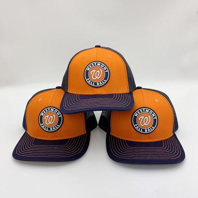 China COMMON high quality custom sports caps(old) 6 panel Richardson 112 rhinestone trucker hat for sale