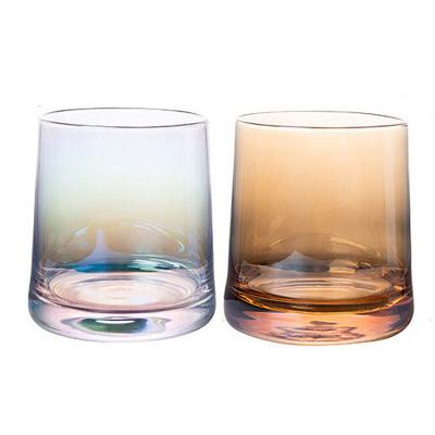 China Customizable Custom Modern Style Wine Whiskey OEM Logo Colored Wine Glass for sale