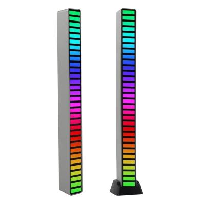 China 2022 New Arrivals 32 RGB Color Pickup Modern Trending Led Light Sound Activated LED Light Rhythm Light for sale