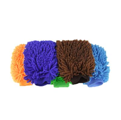 China Car Wash Glove Eco - Friendly Microfiber With Handle , Wholesale Cheap Price Waterproof Car Wash Glove for sale