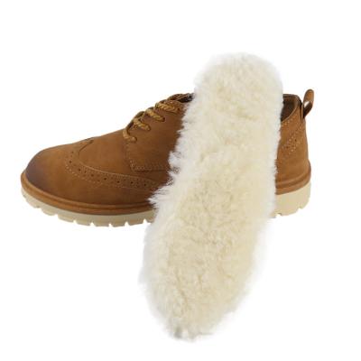 China Good Warm Australian Sheepskin Wool Fur Sheepskin Feet Insoles Eco-friendly Insoles for sale