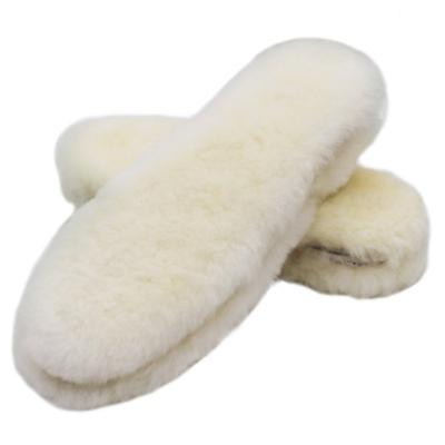 China Good Quality Eco-friendly Sheepskin Real Fur Heated Warm Insole Shoes for sale