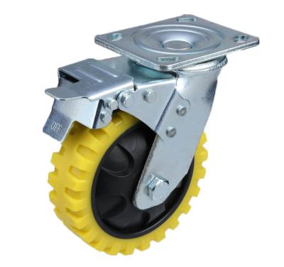 China Universal Caster Wheel with Ball Bearing and 100kg/110kg/130kg Load Capacity Durable for sale