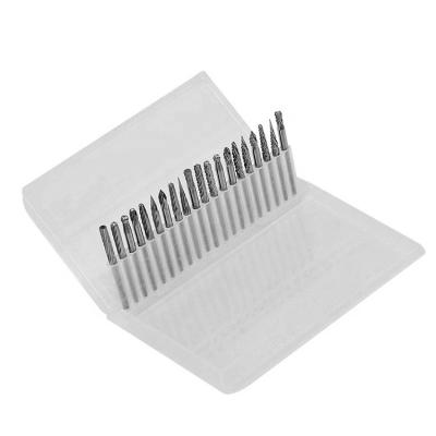 China Cutting Tooth File 3mm Rotary Tool Cutter Rotary Files Bit 1/8 Tungsten Carbide Burr for sale