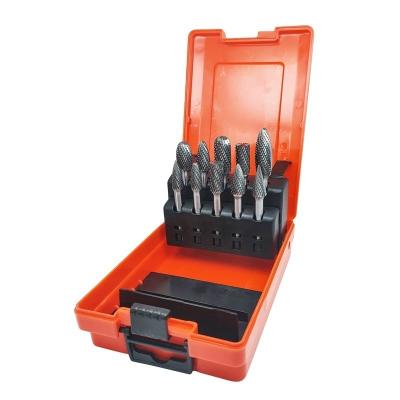 China Cutting Tooth File Customization 6mm Tungsten Rotary File Carbide Burrs Set for Jewelry for sale