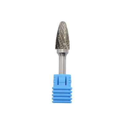 China Zccct Sintered Tungsten Carbide Burrs 1/4 Inch Rotary Burr Set Power Tools Wood Grinding for sale