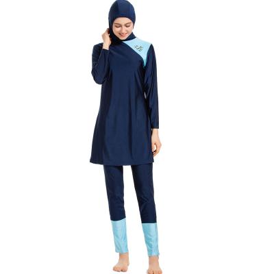 China Plus Size Modest Muslim Swimwear For Women Full Coverage Swimming Beach Wear Swimsuit Hijab Swimwear for sale